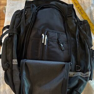 T-Bags Black Motorcycle Bag and Small Bag both slide over Passenger Seat EUC